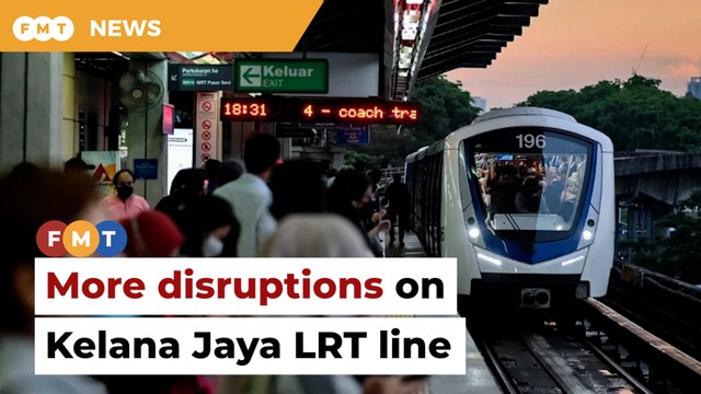 Expect delays on Kelana Jaya LRT line, says RapidKL