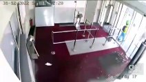 Rusya Kiev'deki oteli böyle vurdu