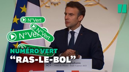 Quand Macron admet avoir abusé des numéros verts