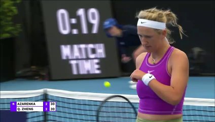 Adélaïde - Azarenka bat Zheng et poursuit l'aventure