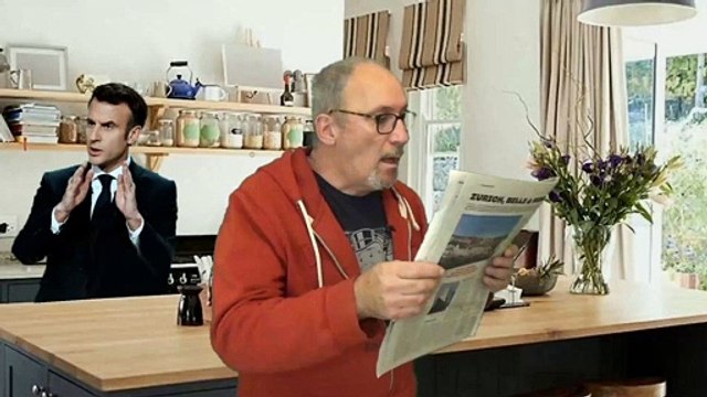 Macron aux côtés des boulangers