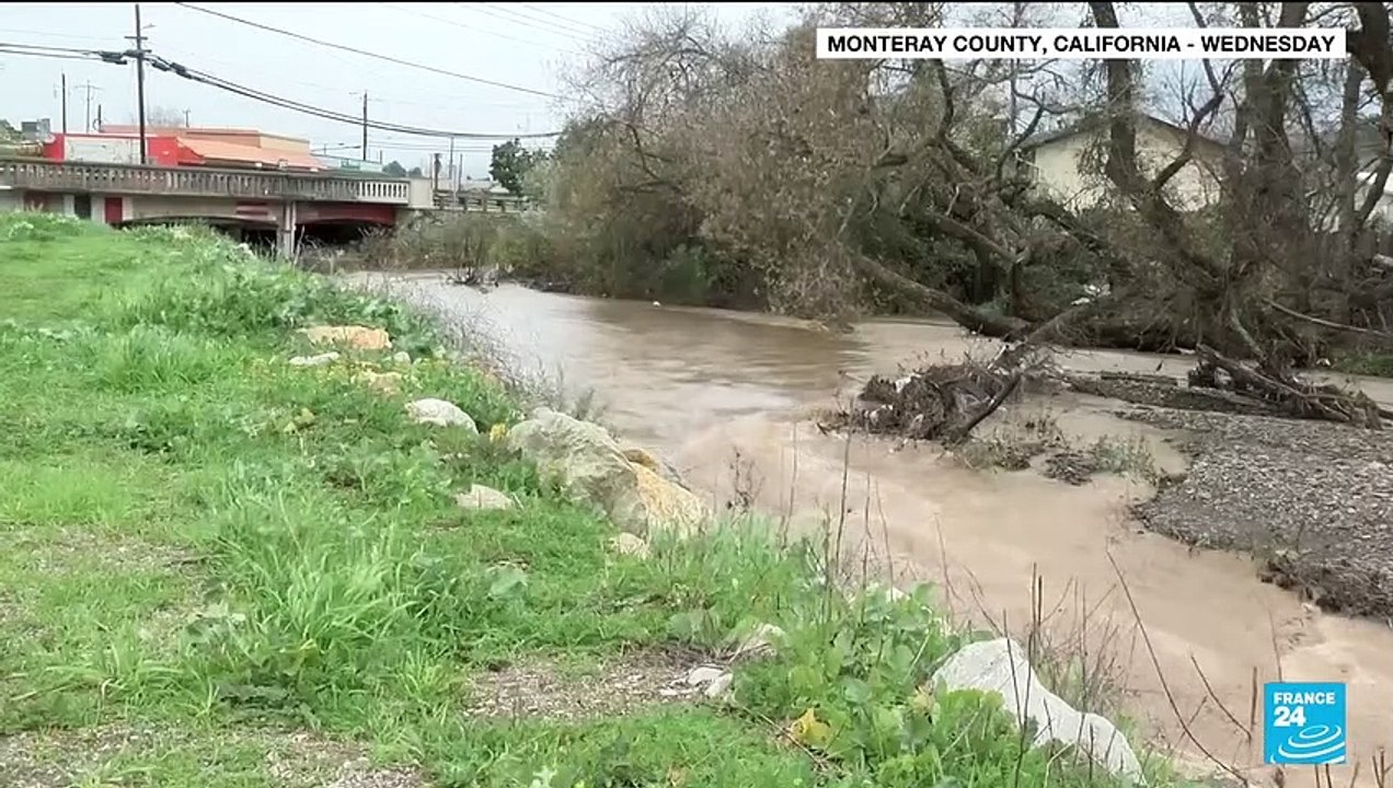 State of emergency declared in storm-battered California - video ...