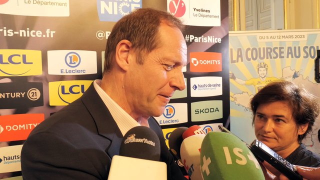 Paris-Nice 2023 - Christian Prudhomme : Paris-Nice, c'est toujours un petit Tour de France !
