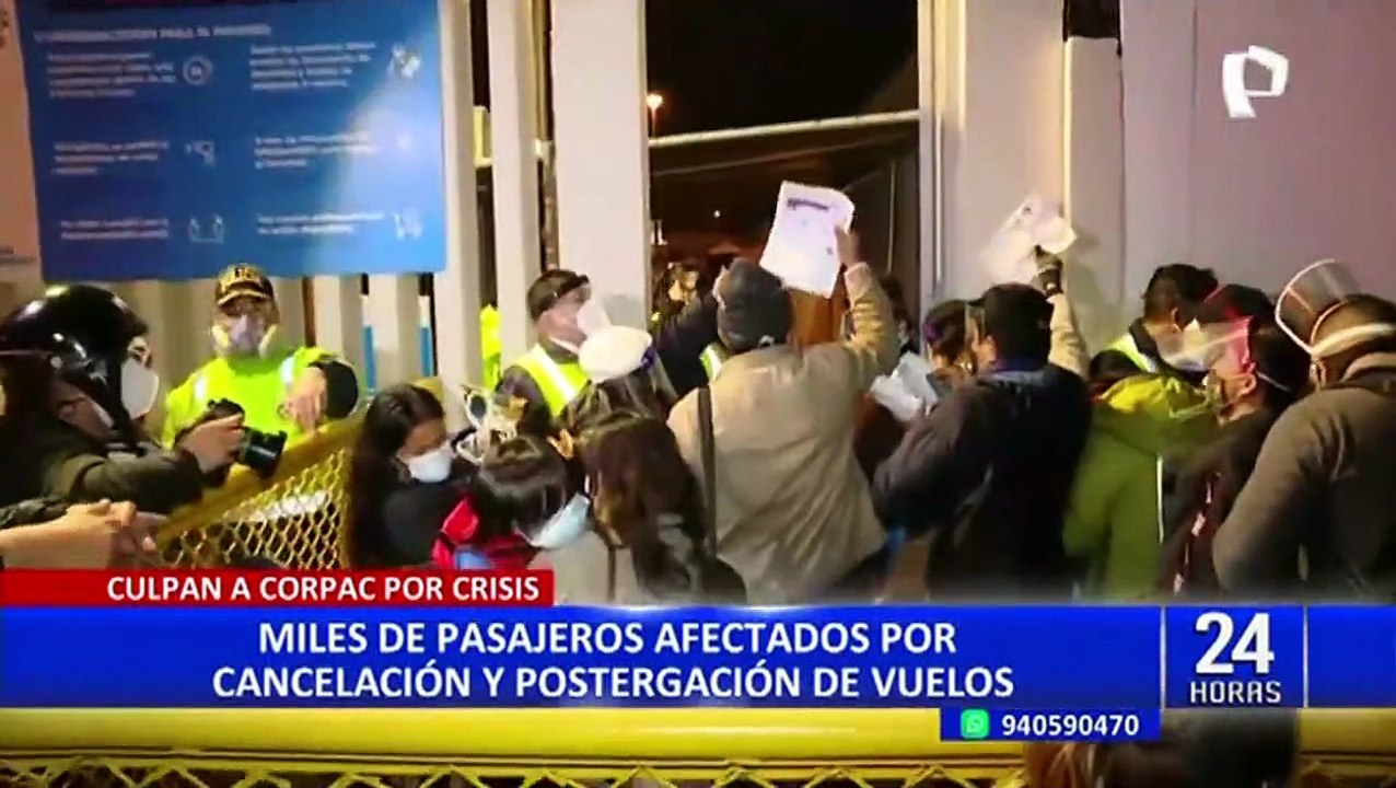 Miles de pasajeros afectados por cancelación y reprogramación de vuelos
