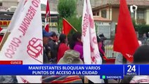 Cusco: turistas nacionales y extranjeros abandonan la ciudad imperial ante protestas