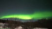 Stunning northern lights dance in Alaskan night sky in timelapse footage