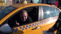 Denetimde ceza kesilen taksici: Ceza yemedim saçmalamayın, siz uyduruyorsunuz