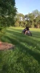 Funny motocycle