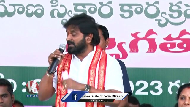 Crores Of People Behind CM KCR : Minister Srinivas Goud Sensational Comments | V6 News