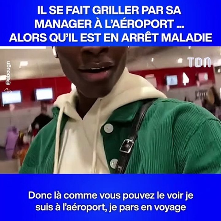 En arrêt maladie, il se fait griller à l'aéroport par son patron