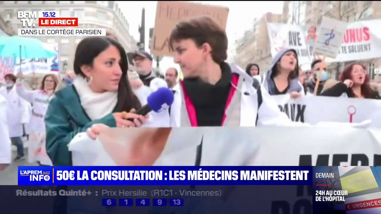 "Le système est au bord de l'implosion": l'alerte de ce médecin du Gard lors de la manifestation des médecins généralistes à Paris