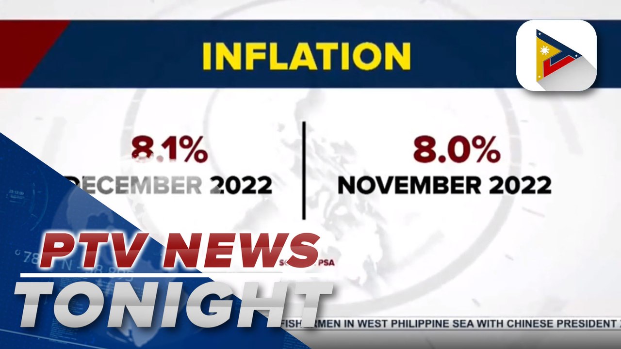 PSA: Inflation accelerates to 8.1% in December...