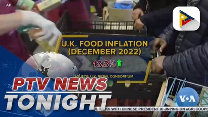 Food prices in UK hit record high in December 2022
