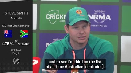 Smith lauds 'pretty special' century milestone