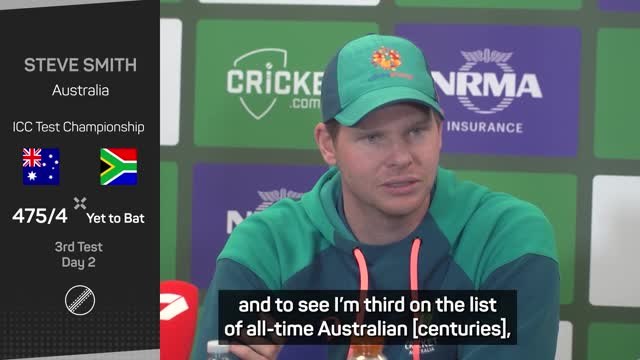 Smith lauds 'pretty special' century milestone