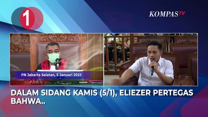 [TOP 3 NEWS] Eliezer Sebut Sambo Perintah Bunuh, Ortu Eliezer Hadir, Audiensi Istana dan Aremania