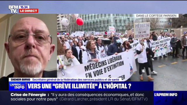 Didier Birig, fédération des services de santé: Le gouvernement sera responsable de l'effondrement et du chaos de l'ensemble des établissements hospitaliers si rien n'est fait