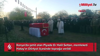 Şehit Piyade Er Seltan, son yolculuğuna uğurlandı