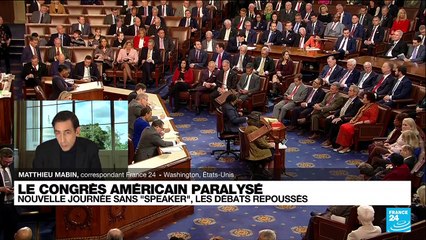 Le Congrès américain paralysé : nouvelle journée sans "speaker", les débats repoussés