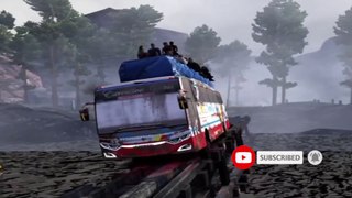 All passengers have no fear  !! OMG  ! Skilled Bus Driving To Death