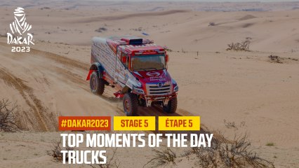 Trucks Top moments - Étape 5 / Stage 5 - #Dakar2023