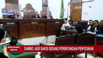 Ditanya Hakim soal Upaya Bangun Skenario, Ferdy Sambo: Yang Saya Lakukan Salah
