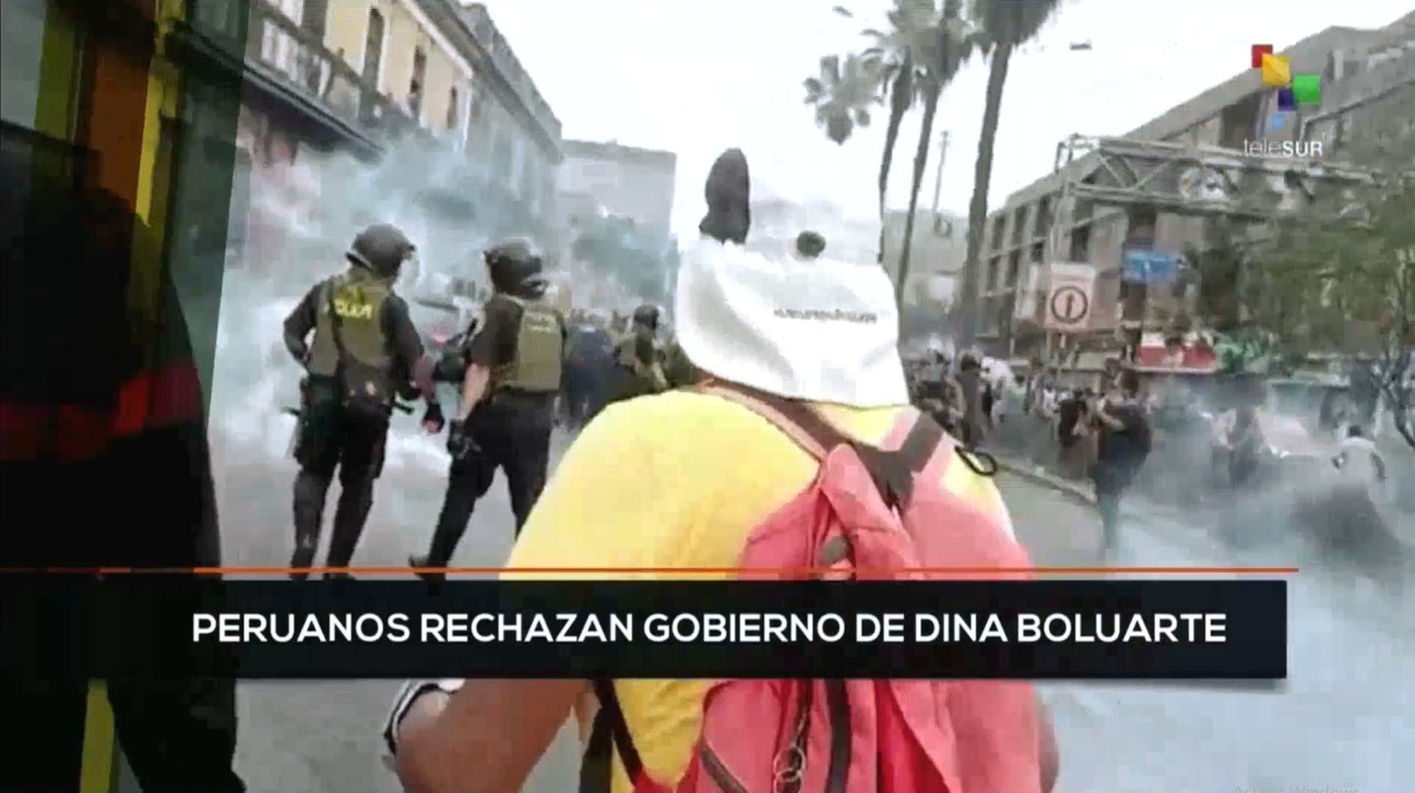 TeleSUR Noticias 11:30 05-01: Perú afronta nueva jornada de manifestaciones