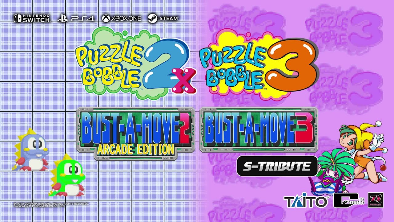 Puzzle Bobble 2X / BUST-A-MOVE 2 Arcade Edition & Puzzle Bobble 3 /  BUST-A-MOVE 3 S-Tribute: Actualités, test, avis et vidéos - Gamekult