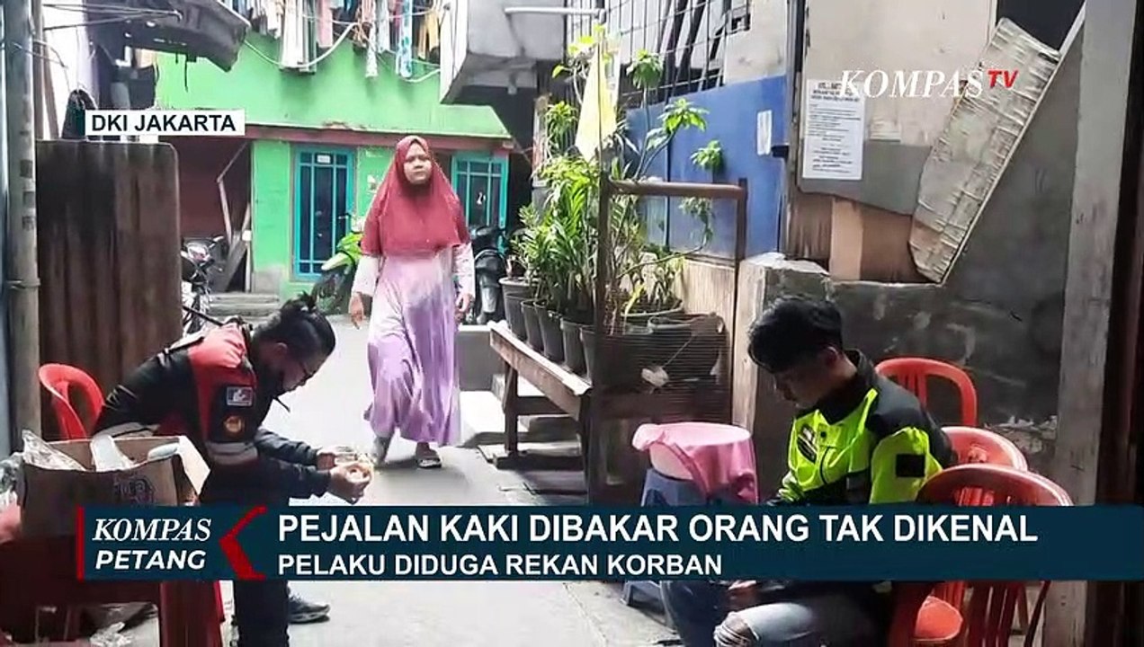 Diduga Motif Asmara Sebabkan Pelaku Bakar Pejalan Kaki yang di Penjaringan