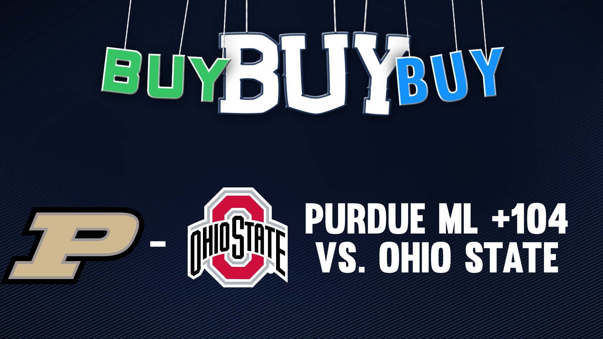 Back #1 Purdue (+104) Against Ohio State On Thursday