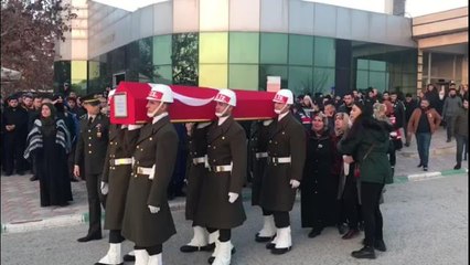 Astsubay Kıdemli Çavuş Harun Uğur, Malatya'da Son Yolculuğuna Uğurlandı