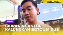 Gibran Rakabuming Ngantor Berkalungkan Botol Mixue, Netizen Curiga Sebentar Lagi Jadi Investor
