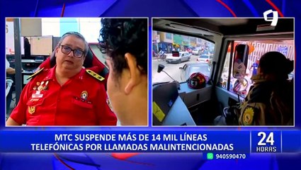 MTC suspende más de 14 mil líneas telefónicas por llamadas malintencionadas