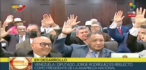 Asamblea Nacional de Venezuela elige a su segunda vicepresidenta