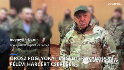 Féléves ukrajnai harcolással váltották meg szabadságukat egykori orosz foglyok