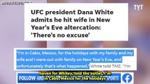 Dana White CAUGHT Slapping His Wife At New Year's Eve Party