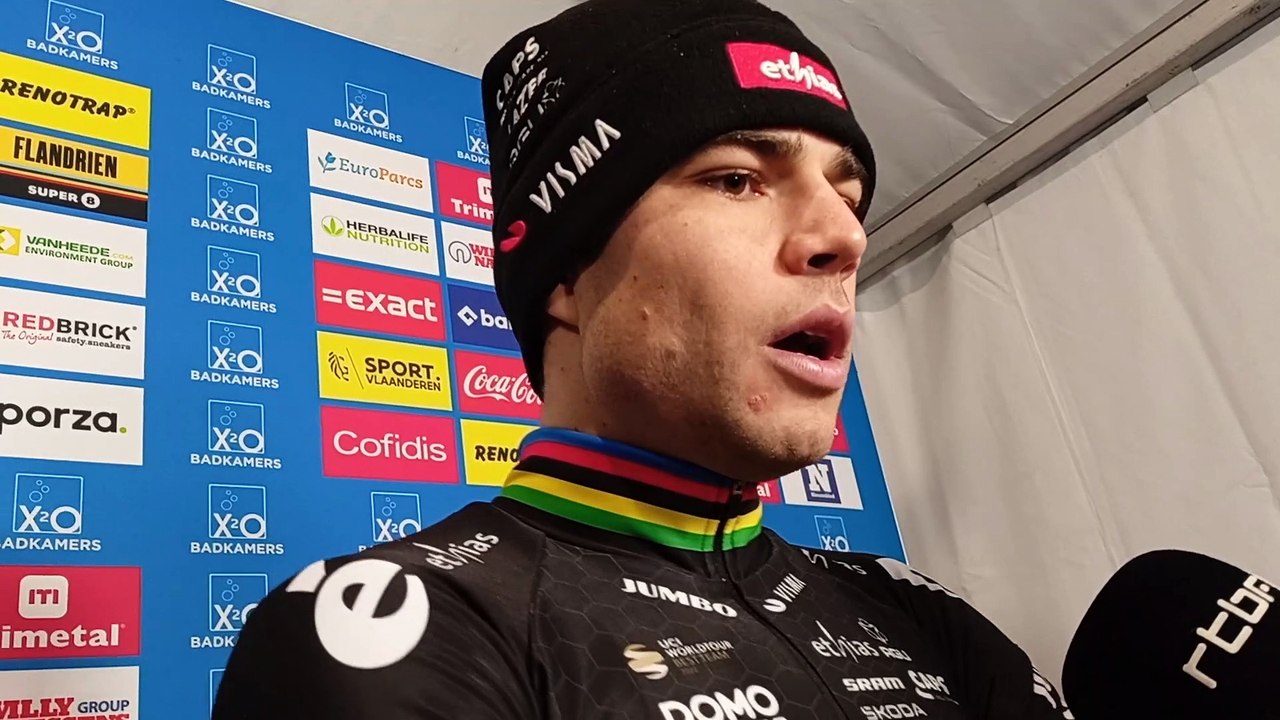 Cyclo-cross - X2O Trofee - Coxyde 2023 - Wout Van Aert : "J'étais déterminé à remporter la victoire ici à Coxyde, et pas forcément parce que j'ai perdu à Herentals",