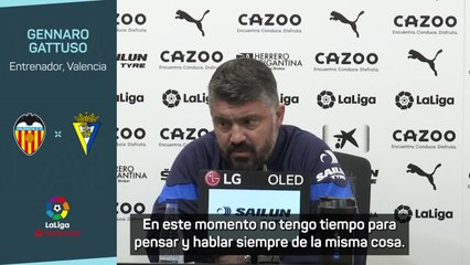 Rueda de prensa de GATTUSO