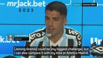 Suarez promises 'hunger and goals' after joining Gremio