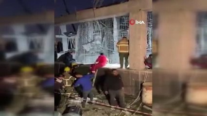 Irak'ta inşaat halindeki bina çöktü: 1 ölü, 9 yaralı