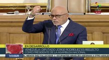 Jorge Rodríguez: Todos los diputados electos son representantes dignos de la República Bolivariana de Venezuela