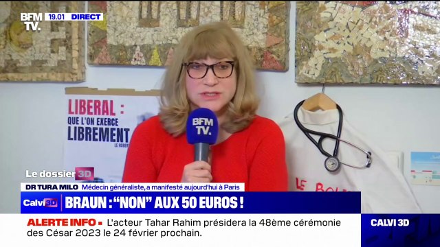 Dr Tura Milo: On devient des fonctionnaires ce qui est à l'encontre de notre objectif initial en tant que médecins libéraux