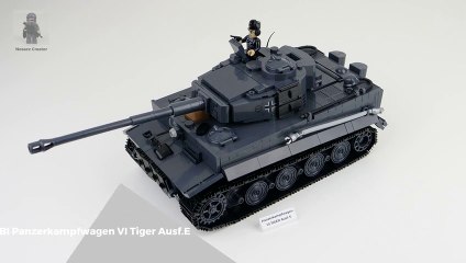 COBI World War II | 2538 --- Panzerkampfwagen VI Tiger Ausf.E --- unboxing and pure build --- part 1