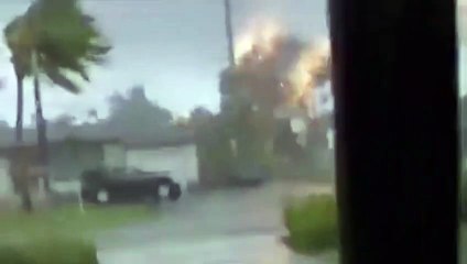 Tornado Hits Florida, USA