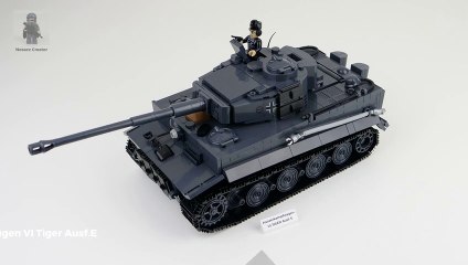 COBI World War II | 2538 --- Panzerkampfwagen VI Tiger Ausf.E --- unboxing and pure build --- part 2