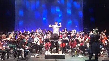 L'orchestre du Pays Basque répète pour le concert du Nouvel An