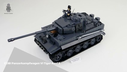 COBI World War II | 2538 --- Panzerkampfwagen VI Tiger Ausf.E --- unboxing and pure build --- part 4