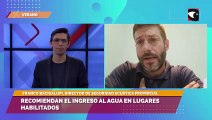 Recomiendan el ingreso al agua en lugares habilitados