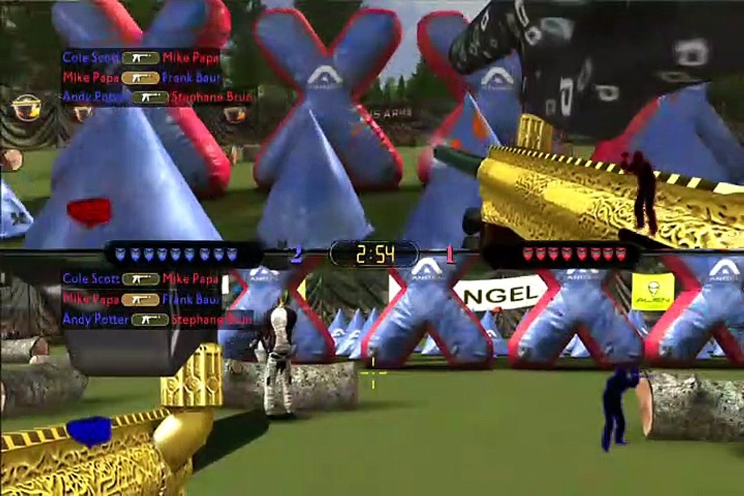 Greg Hastings Paintball 2 Split Screen Elimination