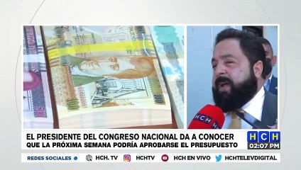 “Desde el año pasado tenemos los votos para aprobar el Presupuesto 2023”: Presidente CN